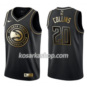 Dres Atlanta Hawks John Collins 20 Nike Crna Golden Edition Swingman